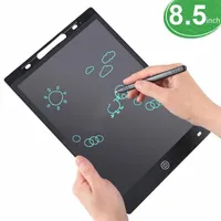 كتابة جهاز لوحي يرسم Blackboard Children's Graffiti SketchPad Toys 8.5inch LCD Handlriting Magic Drawings Board ZM