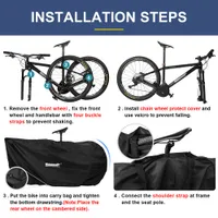 Rhinowalk 2021 Mountain Bike Trans Carry Bag para 26-29 polegadas de bicicleta portátil de ciclismo MTB 700C Acessórios de visita Bycicles esportes ao ar livre