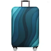 Toalettartiklar Personlig signatur bagage täcker rese tjock elastisk resväska skyddande täckbagage vagn laggage väska skyddande fodral
