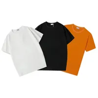2022 T 셔츠 여름 디자이너 경사 프린트 남성 TSHIRT 유럽 파리 티셔츠 셔츠 클래식 단순한 자수 짧은 슬리브 패션 캐주얼 코튼 티 D 탑 탑 까마귀