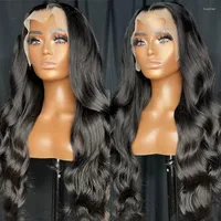 13x4 Body Wave Lace Wig Human Hair Pruiken Braziliaanse Remy 30 32 inch Water 13x6x1 T deel Sluiting Frontale voor vrouwen
