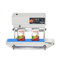 Vertical Continuous Sealing Machine Automatic Plastic Film Packag Machine Heat Sealing Machine Food Sealer