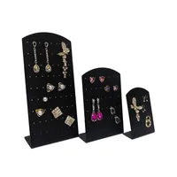 Jewelry Display 5 pcs set Earrings Stand Holder Acrylic 12 24 36 pairs Earring Rack Jewellery Box Storage267j