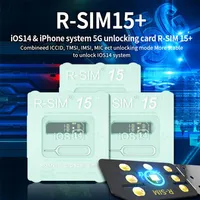 RSIM 15 R-SIM 15 Cartão de desbloqueio para iOS 14 Dual CPU Aegis Cloud Upgrade Universal Desbloqueio Cartão para 5G iPhone12 XR 8 7271S