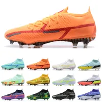 Soccer Shoes Football Sneakers Mens Trainers Fg Firm Ground Cleat High Low Top Shockwave Men Outdoor Phantom Gt2 Elite Df