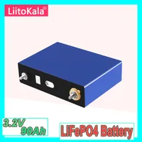 Liitokala Catl 3.2V 90Ah LifePo4 Batteri CAN för 4S 12V 24V 3C 270AH LITHIUM-IRON PHOSPA VR SOLAR Energy Car Boat Battery Battery