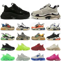 triple s shoes 도보 크기 36-45 조깅 2020의 트리플 남성 여성 패션 캐주얼 신발 빈티지 스니커즈 검정, 흰색, 회색, 보라색 망 테니스 트레이너