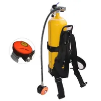 수영장 액세서리 체인 다이빙 장비 조절 가능한 탐색기 다이브 2 단계 레귤레이터 옥토퍼스 담두가있는 마우스 피스 245V