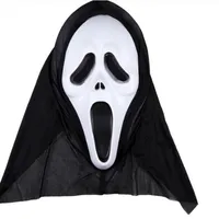 Halloween Monster Mask Horror Ghost Scream Face Whisper Funny Full Scare Party masquerade train latex skull style316c