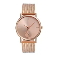 Нарученные часы Женщины смотрят однотонные Quartz Watch Bracelet Montre Femme Relojes Para263V