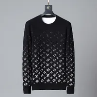 Mens Sweaters Fashion Men&#039;s Casual Round Long Sleeve Sweater Men Women Letter Printing Sweaters
