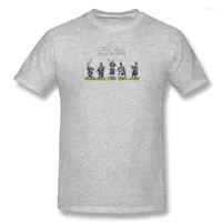 Camisetas para hombres camisetas para hombres ingenieros napoleónic franceses camiseta de manga corta