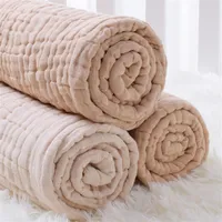 Seartist Newborn Muslin Blanket Infant 100% Cotton 6 Layers Gauze Bath Towel Baby Swaddle Blankets Hold Wraps 2019 New 35242G