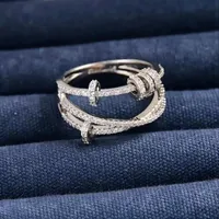 Designer anelli Diamond Women Rings Personalit￠ della moda Popolare Internet Ringibile Ring di alta qualit￠, bel bel regalo, bel bel regalo
