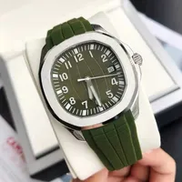 2022 Montre de Luxe Mens relógios automáticos 2813 Movimento 40 mm Moldura de borracha confortável Casca dourada 5Atm Impermeável luminoso relógios de pulso