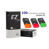 Tattoo Needles EZ Assorted Revolution Cartridge 100 Pcs for Machine Kit Supply 100 /Lot 220901