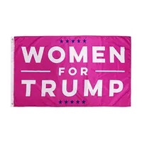 Women for Trump Flag 3X5FT Flags and Banners Polyester Indoor Outdoor Digital Printed American USA Sports Trump Flags308A