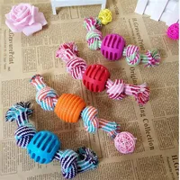 Pet Dog Rope Toys Ball Ball Animal Shape Pet Playing Not Toy Cotton Teeth Nettoying Toys for Small Pet Puppy GB2452178