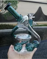 Tornado Glass Bong Function Water Pipes Hookahs Recycler Oil Rigs birdcage Beaker Dab Rig Bubbler with 14mm banger