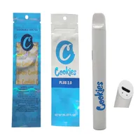 2ML Cookies Disposable Vape Pen E Cigarettes Starter Kits Empty Bcore Ceramic Tank 350mAh Rechargeable Battery Thick Oil Vaporizer Pens