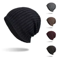 Ball Caps Plain Baseball Hood Hat Stripe Outdoor Cycling Ski Unix Warmth Velvet Plus Winter Stretch Catch