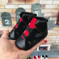 0-1age Kids Designers Pasgeboren High Upper First Walkers Baby Boys Girls Toddler Shoes Crib Soft Bottom Lace Up Basketball Star Shoes