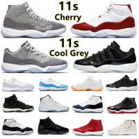 Sandals 11 11s mens Basketball Shoes Sneaker Cherry Cool Grey Pure Violet Citrus Legend Gamma Blue Bred Cap Gown Concord Gym Red Barons Navy men