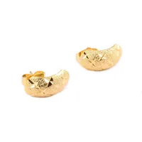 Nuovi orecchini etiopi per borchie africane per ragazze donne in oro oro in oro orori per ragazze gioielli2915