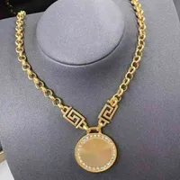 Luxury Pendant Necklace Men Women Designer Jewelry Gold Medusa Hip Hop Chain Necklaces