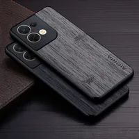 Cases for Oppo Reno 8 Pro Reno8 Pro Lite Z 5G funda bamboo wood pattern Leather phone cover case