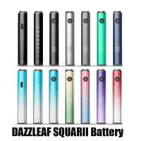 Authentische Dazzleaf Squarii vorheizen VV Batterie 400mAh Variable Spannung Vape Stift Battery Squar II Kit mit Anzeigebox f￼r 510 Thre201i
