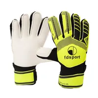 Men Kids Professional Soccer Goalkeeper Gloves 5 Finger Save Protection Thicken 3mm Latex Sports Football Goalie Gloves Non-slip278W