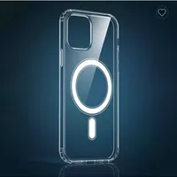 İPhone x 11 12 13 14 Pro Max Manyetik Casess Clear Coque Şeffaf