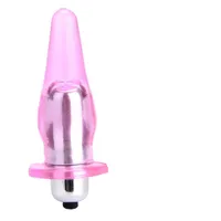 Massagers de sexo Massagers Mini Butt Plug Vibe Flexible Anal impermeable m￺ltiples velocidades vibrantes culo enchufe productos sexuales taller