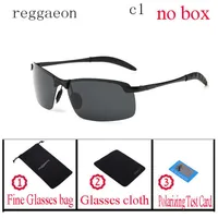 Reggaeon Classics Brand Designer Men polarizou óculos de sol da moda Glases de sol sem aro para mulheres UV400 Eyewear271G