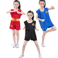 Herren Trainingseinrichtungen für Erwachsene Kinderkämpfe für Kinderkämpfe Sanda Anzug MMA Martial Arts Sportshorts Set Set