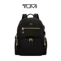 TUMI backpacks female 196300 nylon with leather large-capacity waterproof computer backpack travel bag212j277u310b