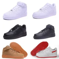 판매 2022 신규 디자이너 캐주얼 신발 야외 남자 낮은 스케이트 보드 신발 저렴한 유니osex 1 니트 유로 1 니트 유로 에어스 하이 여자 모두 흰색 검은 밀 스포츠 런닝 Y01