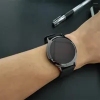 Kol saatleri led watch iş moda kol saati dijital basit erkek elektronik dokunmatik ekran doğum günü sevgililer günü hediye saati reloj