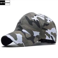 Snow Camo Baseball Cap Men Captical Camouflage Snapback Hat for Men Alta qualidade Masculino Masculino Dad Hat Truquer211f
