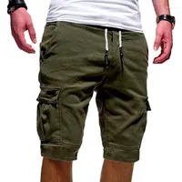 Short masculin mjartoria outils pour hommes mens fitness workout marque pantalon de marque qualité sportive multi-poche -