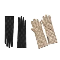 Модная вышивка пять пальцев перчатки элегантные женщины бежевые варежки Свадебные обручальные ретро кружевные украшения Женские перчатки258Q
