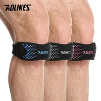 Elbow & Knee Pads AOLIKES Adjustable Patella Tendon Strap Protector Guard Support Pad Belted Sports Brace Black Keen Outdoor13208