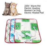 Mattor 220V Pet Electric Electric Heat Filt Cat Heated Pad Anti-Scratch Dog Mat Sleeping Bed for Autumn Winter