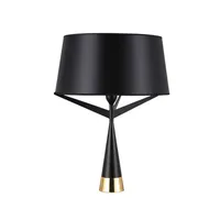 현대 축 S71 블랙 테이블 램프 침실 디자이너 검은 책상 램프 침대 램프 램프 홈 장식 아트 홈 조명 TA030221H