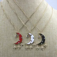 Colliers pendants 16 pouces 10str / lot collier cz mode diy micro pave charme
