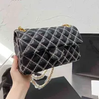 CC Bag Shopping Bags 2022ss France Womens Classic Double Flap Quilted Lambskin Wholesale Leather Multi Pochette Large Capacity Outdoor Sacoc