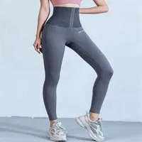 Pantalon de yoga de fitness à taille haute rétract