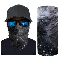 2020 New Design Galaxy Face Mask Bandanas for Dust Outdoors Festivals Sports Bandana for Women Men Windproof Dustproof Scarf Brand d247x