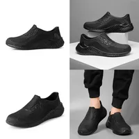 Safety Shoes NEW Mens Rain Shoes Non-slip Waterproof Oil-Proof Kitchen Chef Slip On Resistant Work Or Wet 210803267Y